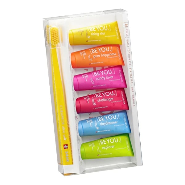 Curaprox Be You Pastas Dentífricas 6x10mL + Cs 5460 Ultra Soft Escova de dentes curaprox-be-you-6-pastas-dentifricas-10ml-escova-5460-ultra-soft-c7rZN.webp