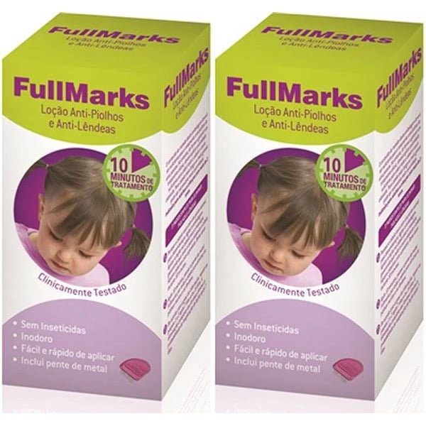 FullMarks Anti-Piolhos E Anti-Lêndeas Duo Loção 2x100mL fullmarks-locao-piolhlend100mldu050des-XtMEK.webp
