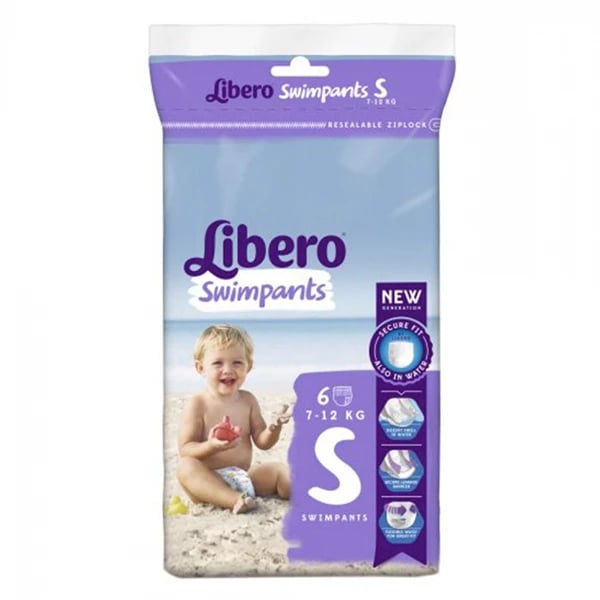 Libero Swimpants Fralda 7/12 Kg S X 6 libero-swimpants-fraldas-71-kg-tamanho-s-6-unidades-ENgnZ.webp