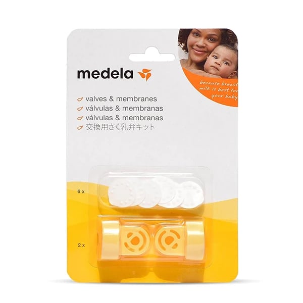 Medela Conjunto Membranas + Válvulas para Extrator Leite medela-pack-valvulas-e-membranas-TUPFE.webp