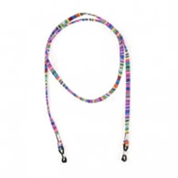 Farline Cordão Contas Cores para Óculos