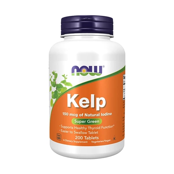 Now Kelp 150mdg 200 Tablets