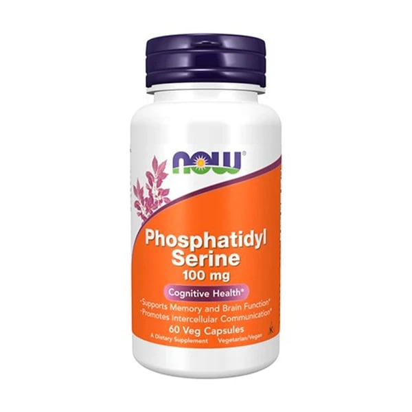Now Phosphatidyl Serine 100mg 60 Veg Capsules