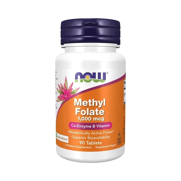 Now Methyl Folate 1000mcg 90 Tablets