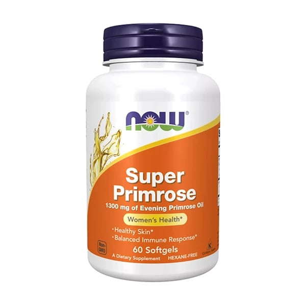 Now Super Primrose 1300mg 60 Softgels