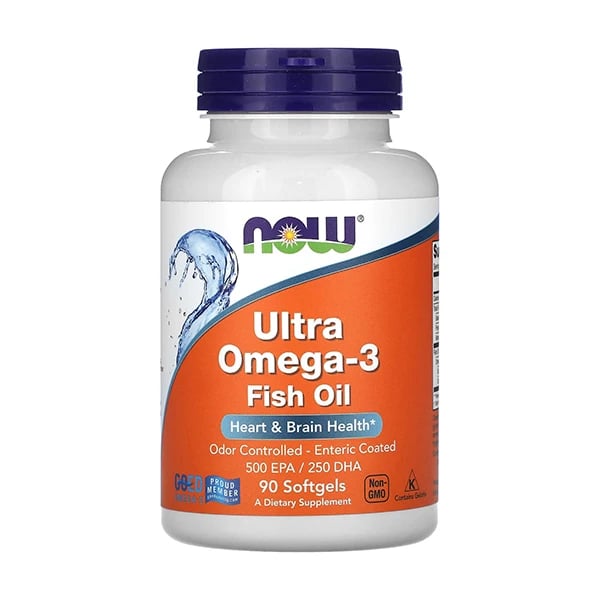 Now Ultra Omega-3 Fish Oil 90 Softgels