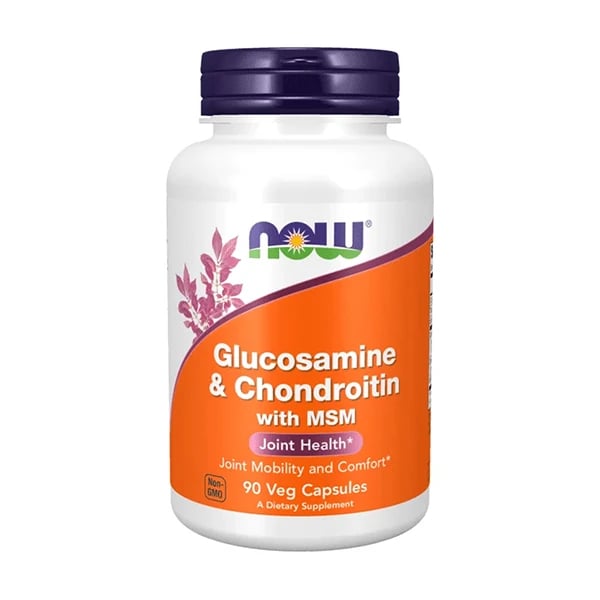 Now Glucosamine & Chondroitin with MSM 90 Veg Capsules