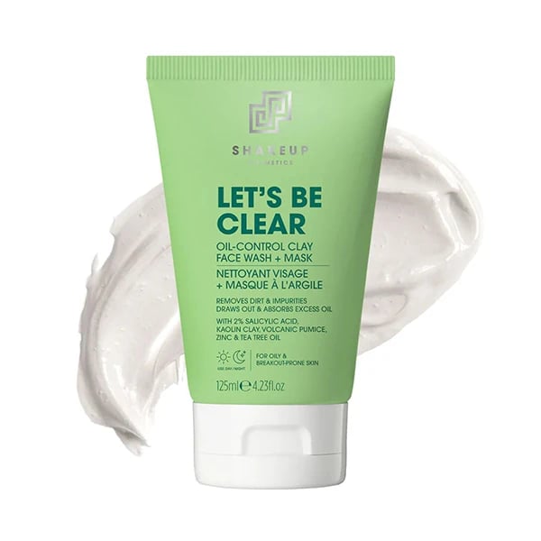 Shakeup Cosmetics Let's Be Clear Máscara Limpeza Facial 125ml
