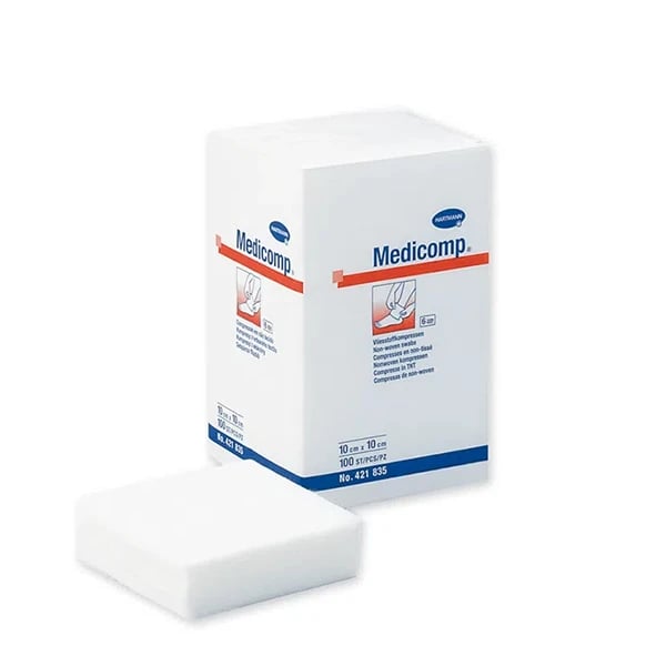 Medicomp Compressa 10 x 10cm 100 unidades