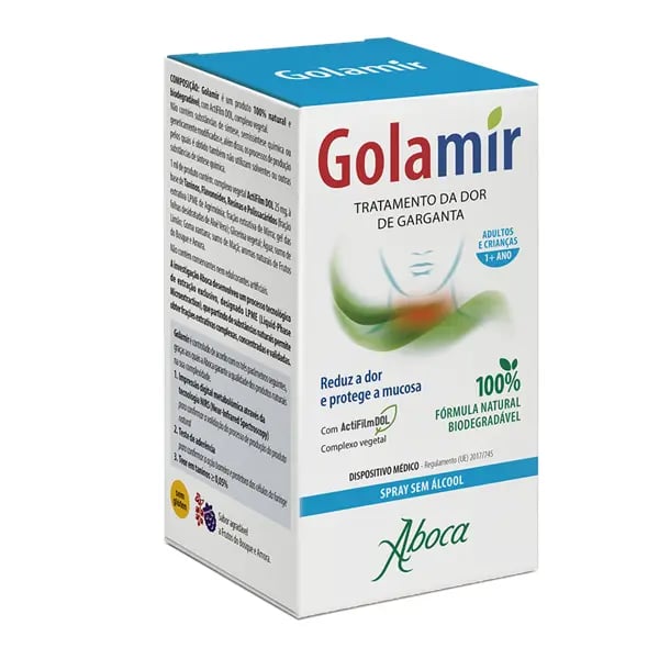 Golamir Spray Adultos e Crianças Sem Alcool 30mL