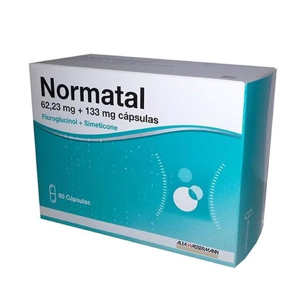 Normatal 62,23/133mg 60 cápsulas