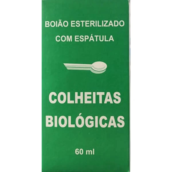 Colheita Asseptica Fezes Boião 60mL C/Espátula