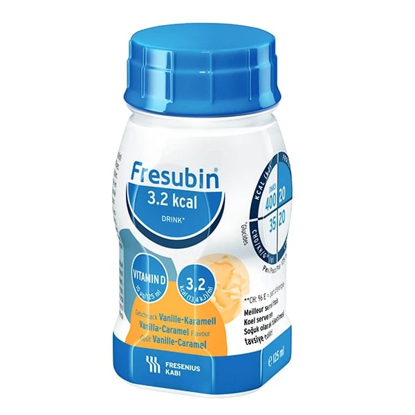 Fresubin 3,2kcal Drink Baunilha Caramelo 4 x 125mL