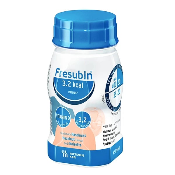 Fresubin 3.2kcal Drink Avelã 4 x 125mL
