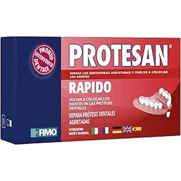 Fimo Protesan Mono Kit Reparação Dentaduras