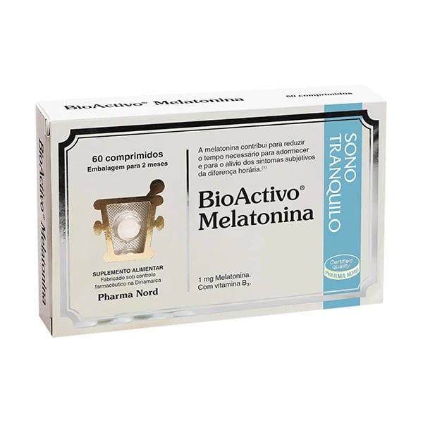 Bioactivo Melatonina 60 comprimidos