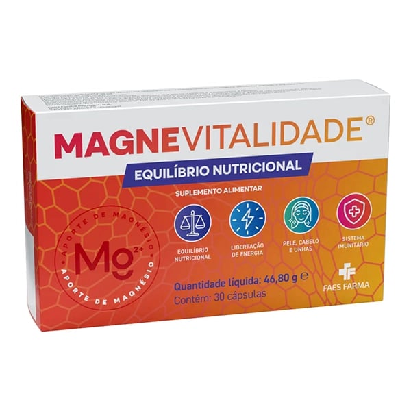 Magnevitalidade 30 cápsulas