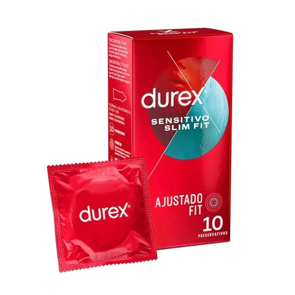 Durex Sensitivo Slim Fit 10 Preservativos