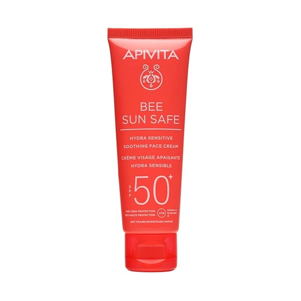 Apivita Bee Sun Safe Creme Facial Calmante Spf50+ 50mL