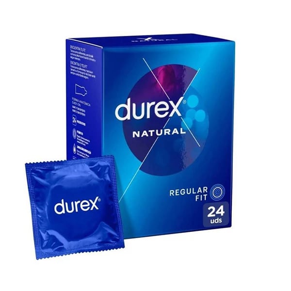 Durex Natural 24 Preservativos