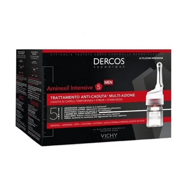 Dercos Ampolas Aminexil Clinical Homem x42 Promo 33% Grátis
