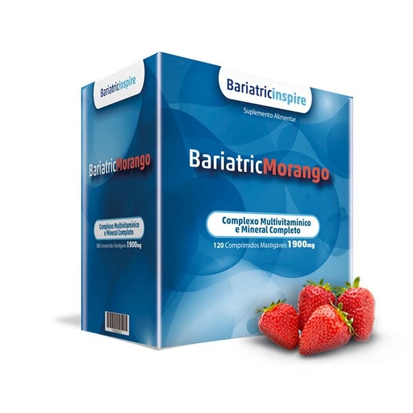 Bariatricmorango 120 Comprimidos mastigáveis