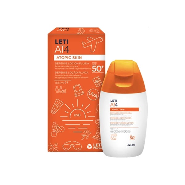 LetiAT4 Defense Loção Fluido SPF50+100mL