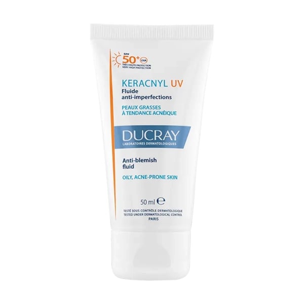 Ducray Keracnyl UV Fluido Anti-Imperfeições SPF50+ 50mL