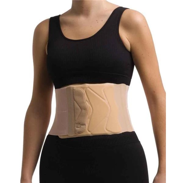 Primspine Faixa Abdominal 2 Bandas Bege Tamanho S