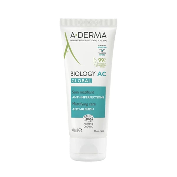 A-Derma Biology AC Global Creme Imperfeições 40mL