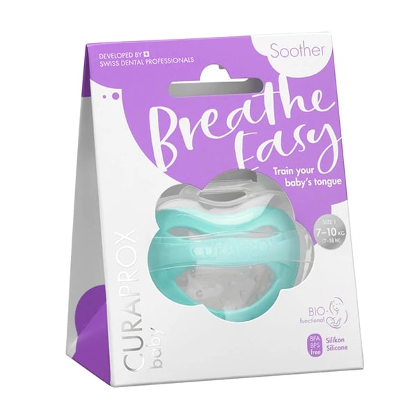 Curaprox Baby Chupeta Silicone Turquesa T1 (7-10kg)