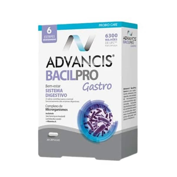 Advancis Bacilpro Gastro 20 Cápsulas