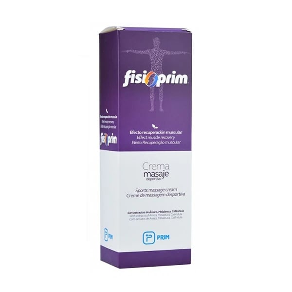 Fisioprim Creme Massagem Efeito Recuperação Muscular 250mL