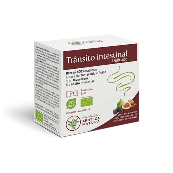 Apoteca Natura Trânsito Intestinal Delicado 7 Barras