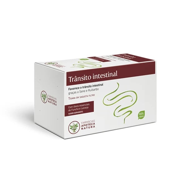 Apoteca Natura Trânsito Intestinal Tisana 20 Saquetas