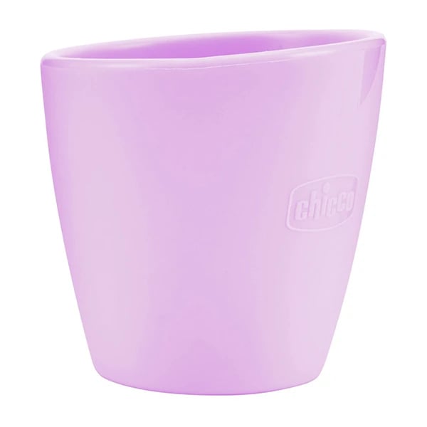 Chicco Mini Copo Silicone Rosa 6M+