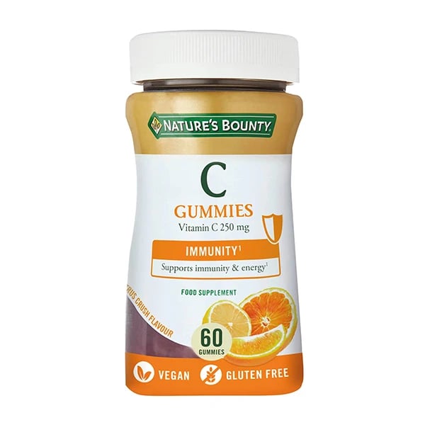 Nature's Bounty Vit C 60 Gomas Cítrico
