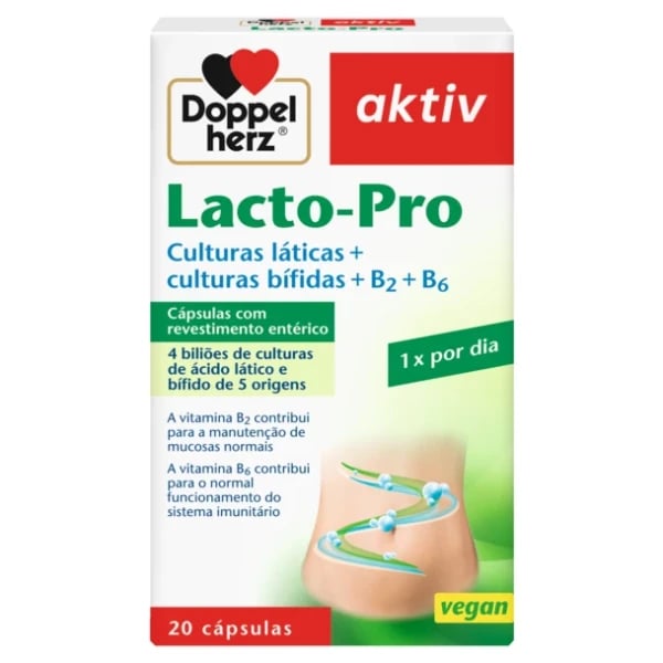 DH Doppelherz Lacto-Pro 20 Cápsulas