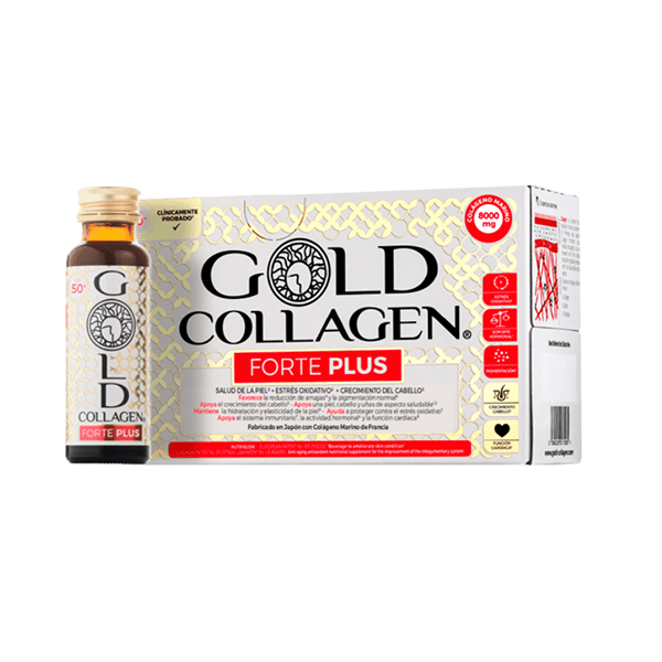 Gold Collagen Forte Plus Solução Oral Frasco 50mL 10 Unidades