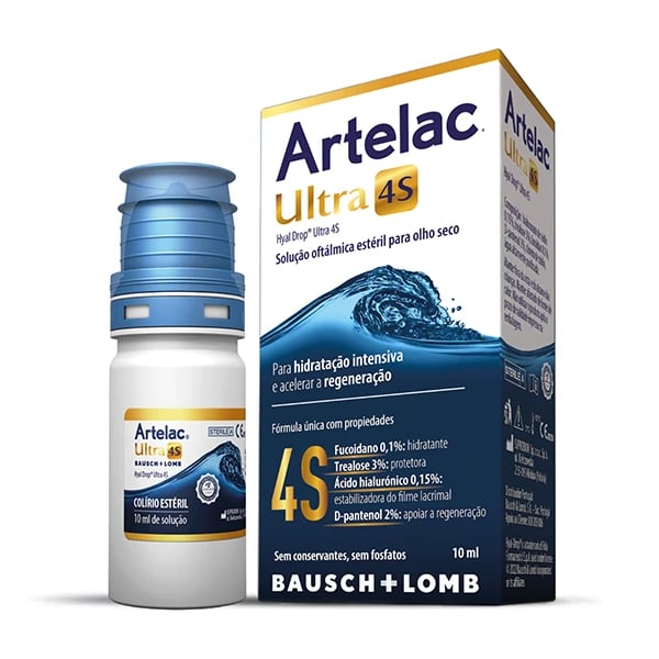 Artelac Ultra 4S Colírio Olho Seco 10mL
