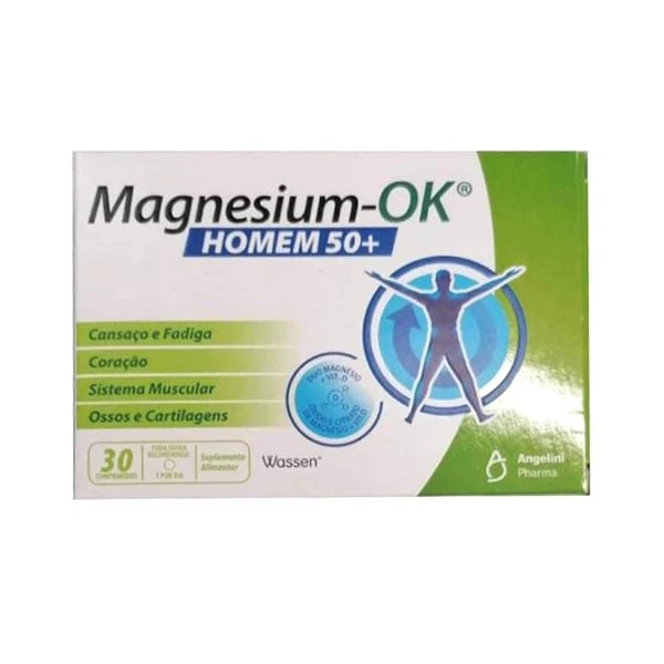 Magnesium-OK Homem 50+ 30 Comprimidos