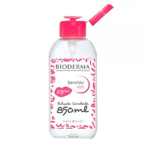 Bioderma Sensibio H2O Agua Micelar 850mL Edição Limitada