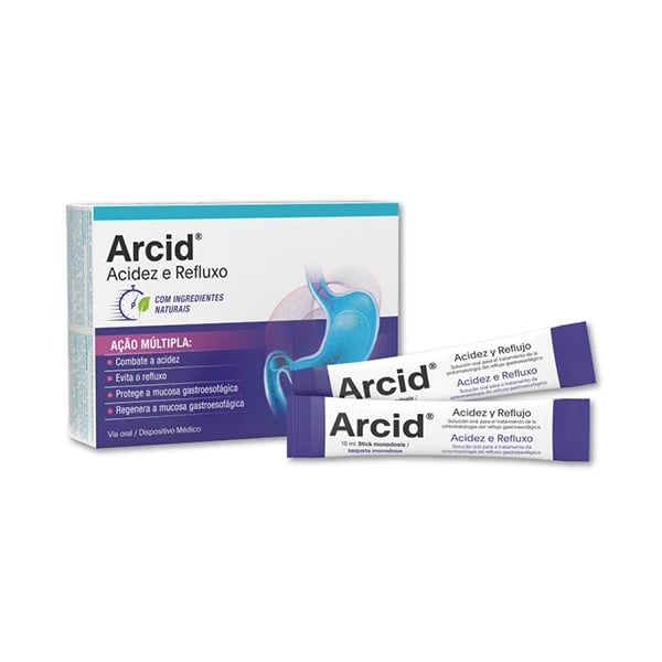 Arcid Solução Oral 12 Saquetas 10mL