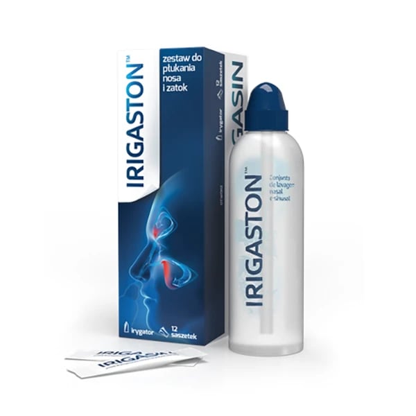 Irigaston Conjunto lavagem nasal e sinusal