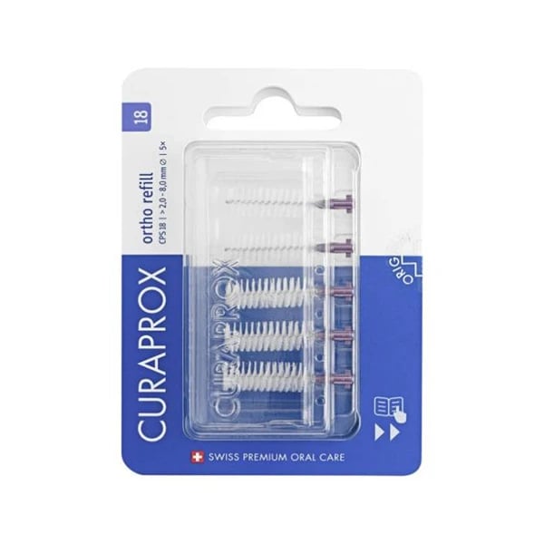 Curaprox Ortho CPS 18 Escovilhão 5 Recargas