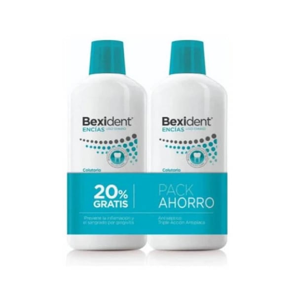 Bexident Gengivas Duo Colutorio Uso Diário 2 x 500ml com Desconto de 20%