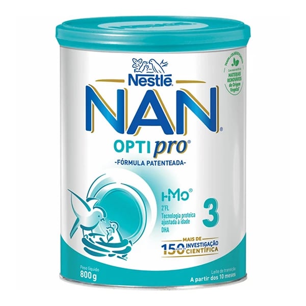 Nan Optipro 3 Leite Transição 800g