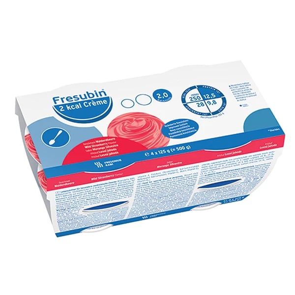 Fresubin 2kcal Creme Morango Silvestre 4 x 125g