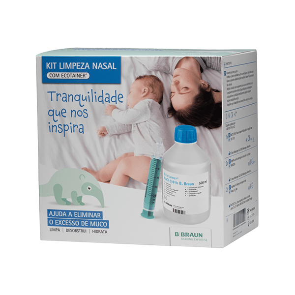 Kit Limpeza Nasal com Ecotainer B Braun