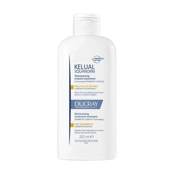Ducray Kelual Squanorm Champô Pellicules Sèches 200mL